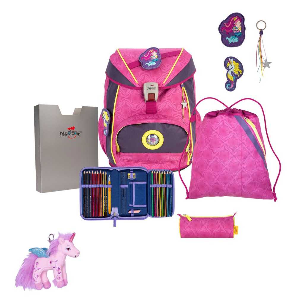 DerDieDas Ergoflex Set- Superflash Pink Mermaid DerDieDas Ergoflex Set- Superflash Pink Mermaid