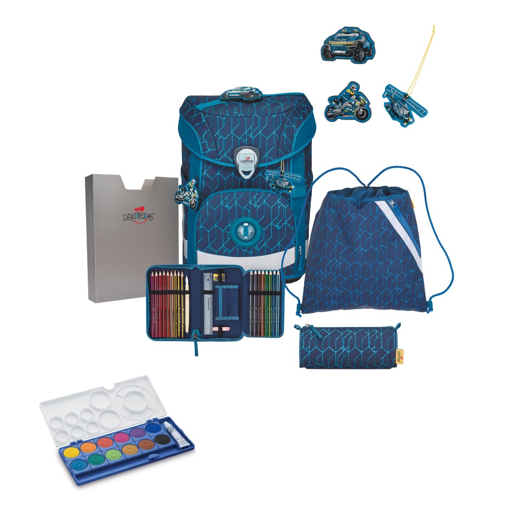 DerDieDas Schulranzen Easy Blue Speed DerDieDas Schulranzen Easy Blue Speed