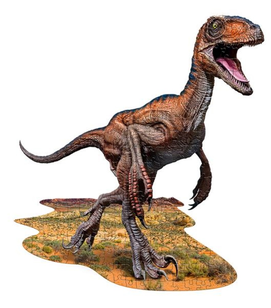 Tierkonturpuzzle Dino fertig gelegt