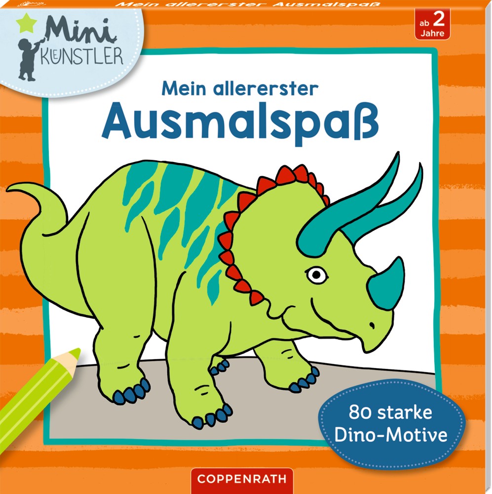 Dino Malbuch Ausmalspaß