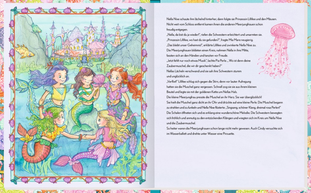 Lillifee und die Zaubermuschel Buch Innenansicht