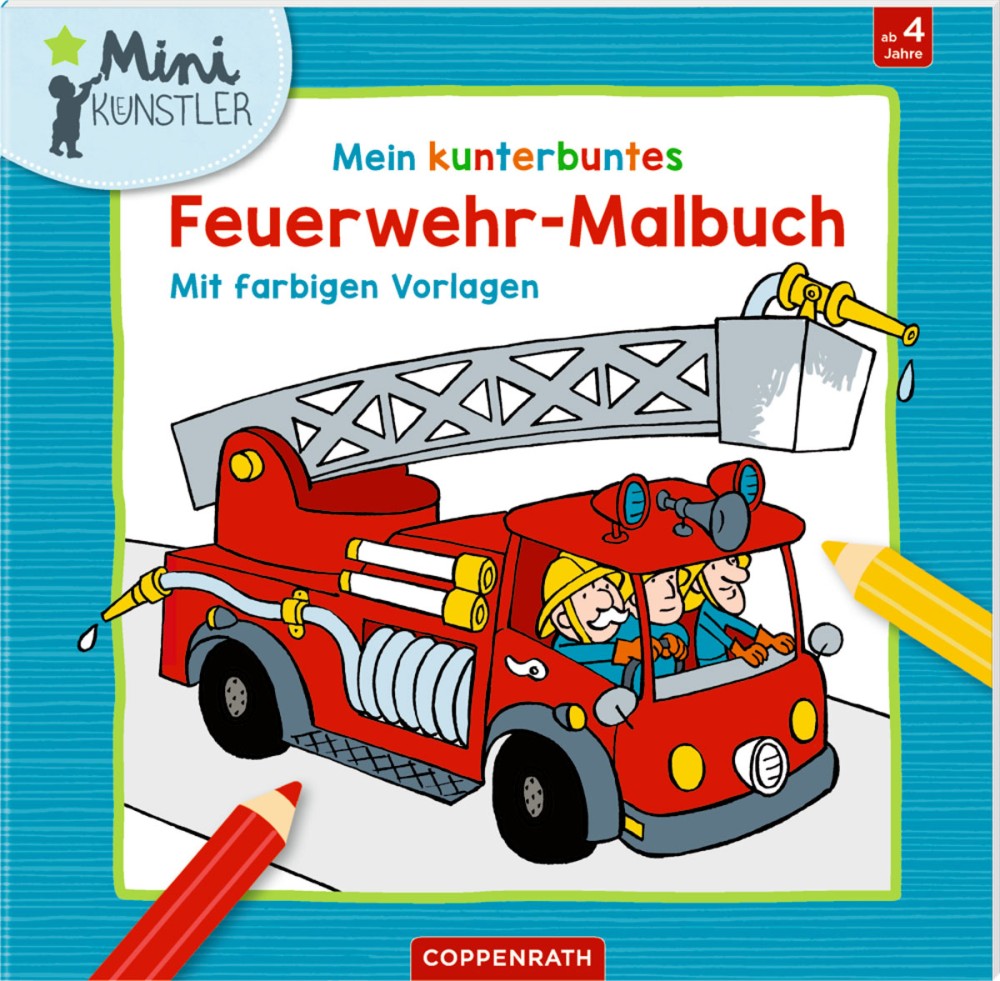 Feuerwehr Malbuch