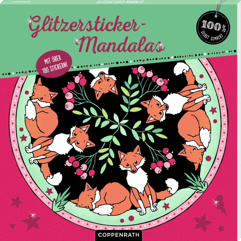 Glitzer Mandalas Bastelset