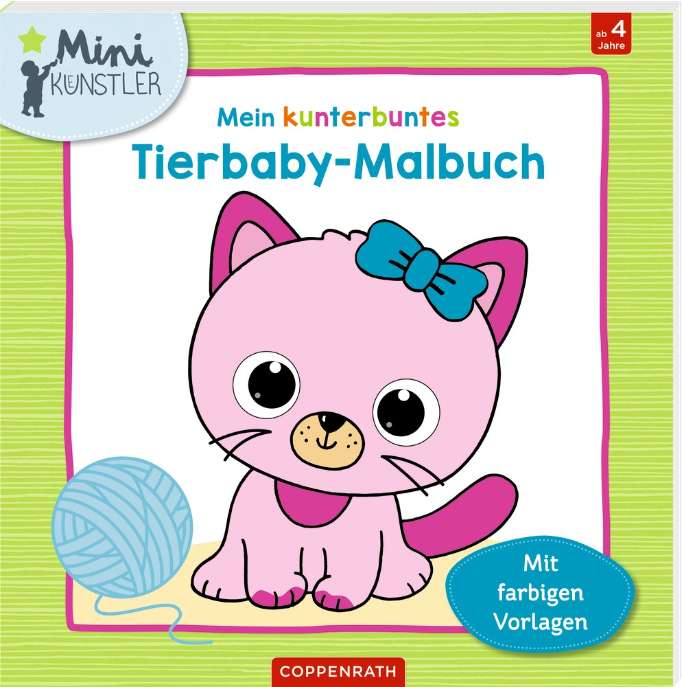 Tierbaby Malbuch