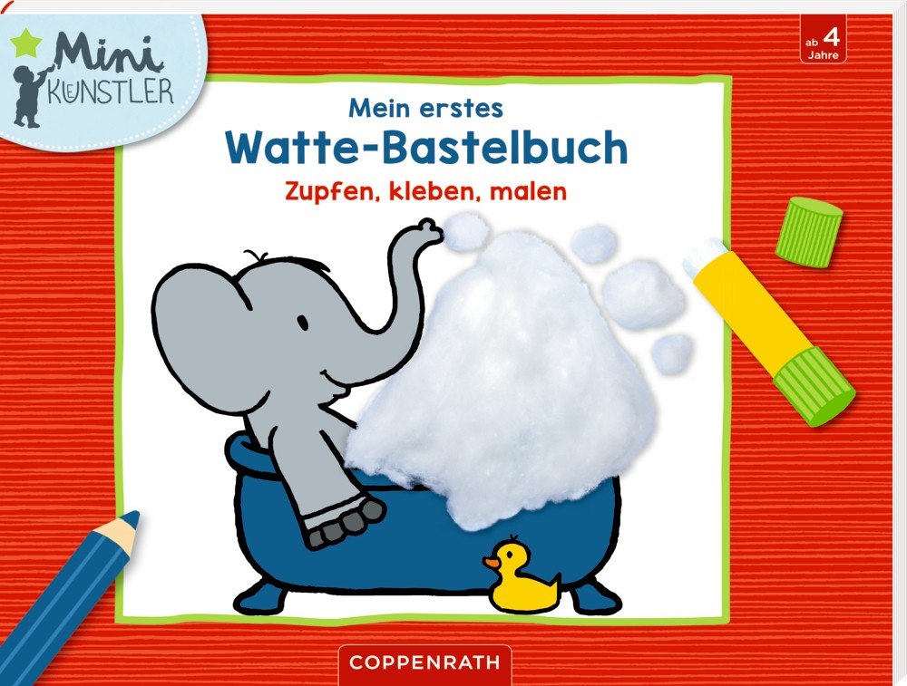 Bastelbuch Watte