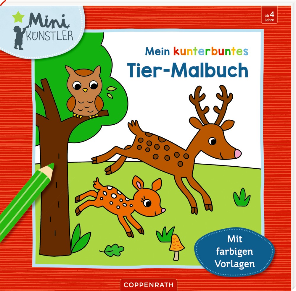 Tiere Malbuch