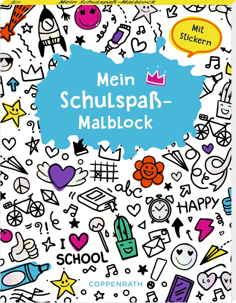 Mein Schulspaß Malblock