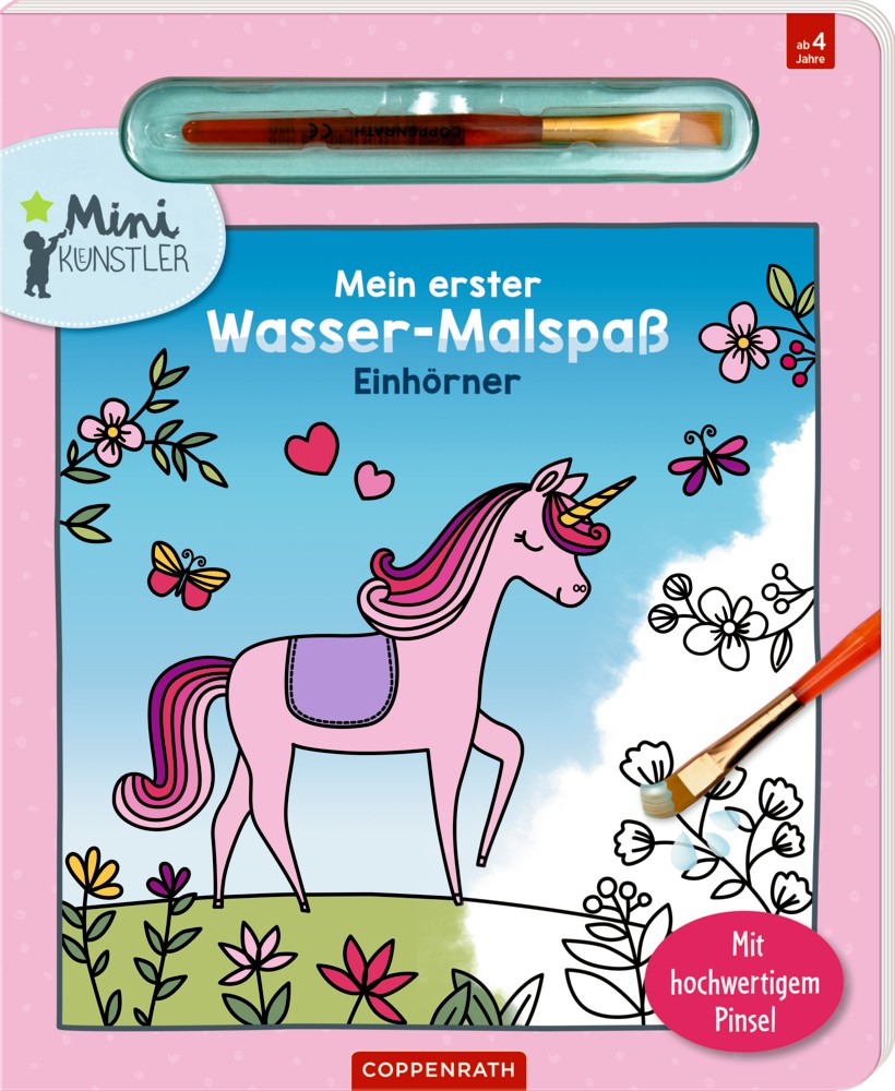 Zaubermalbuch Einhörn