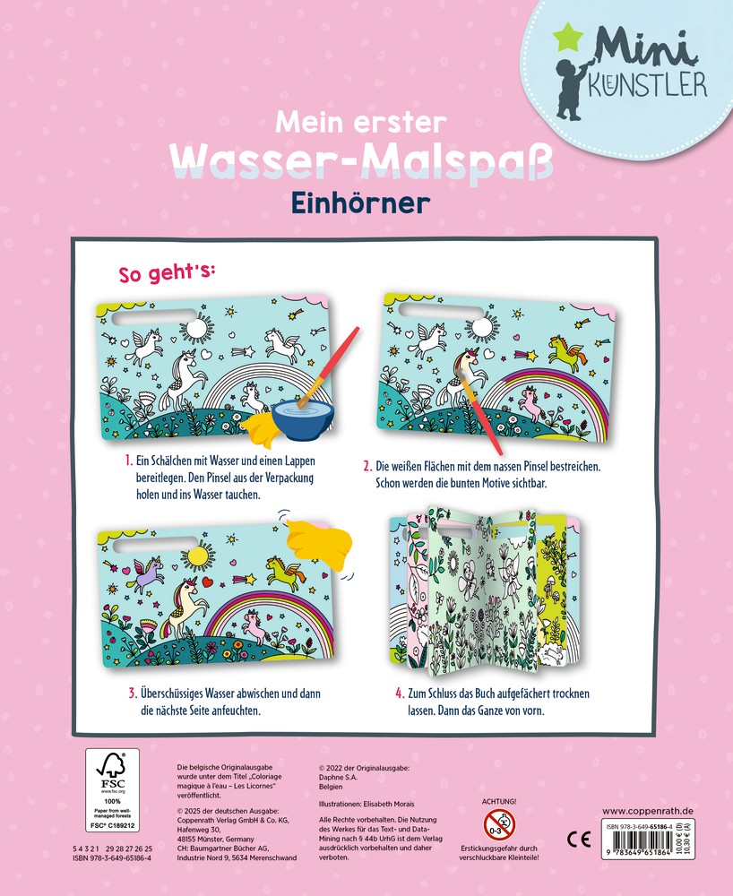 Rückseite mit Anleitung