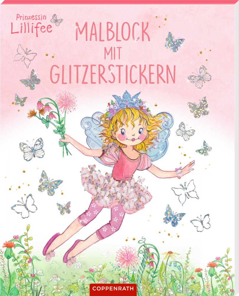 Glitzersticker Malbuch Prinzessin Lillifee