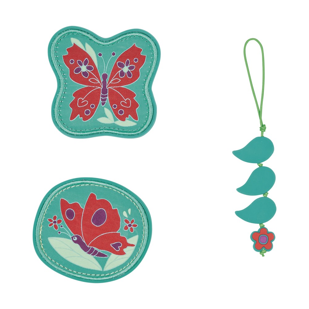 DerDieDas Butterfly Garden Wechsel-Buttons