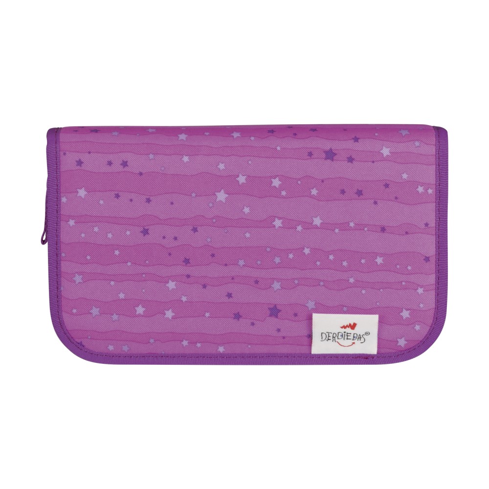 DerDieDas Purple Unicorn Etui geschlossen