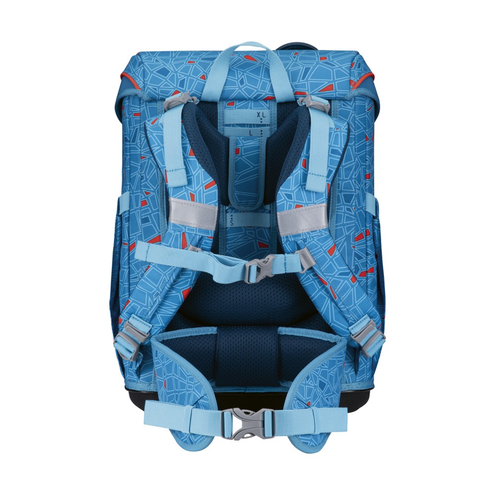 DerDieDas Schulranzen Blue Ice Easy Rückseite