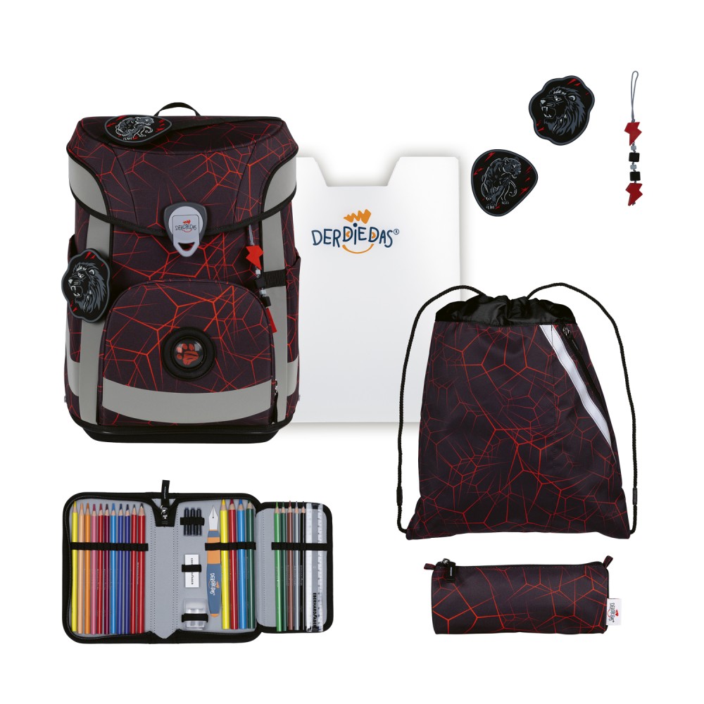 DerDieDas Schulranzen Easy Superflash Wild Spirit