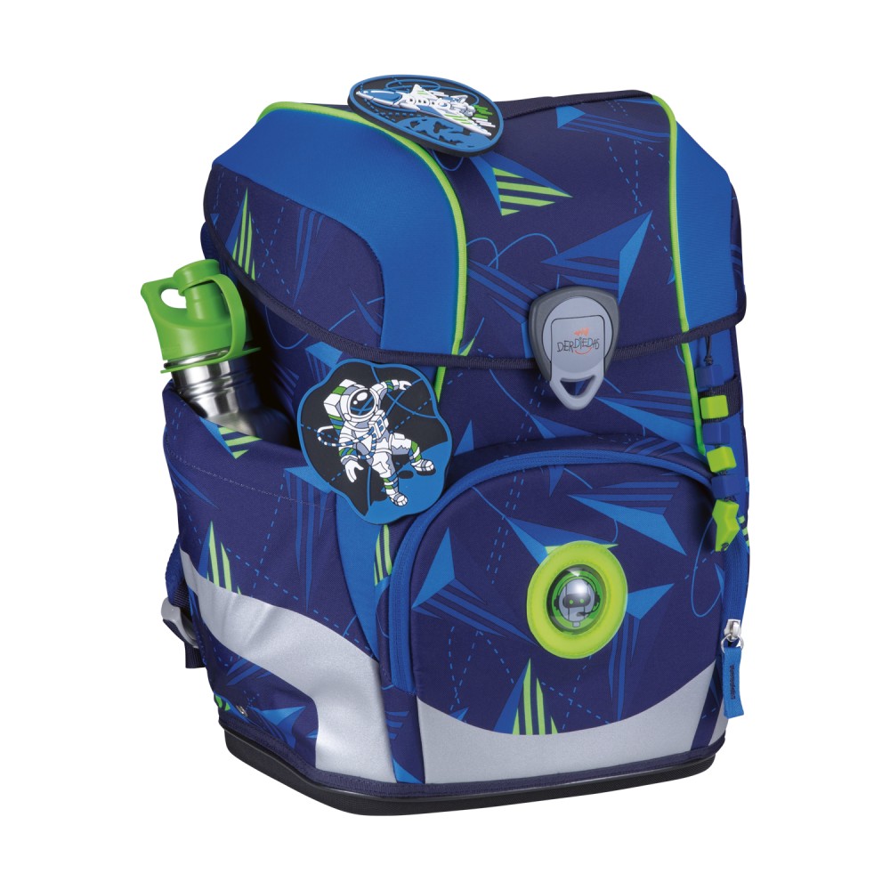 DerDieDas Set 5 tlg Ergoflex Tiny Moon Mission seitliche Ansicht, ohne Trinkflasche (separat erhältlich) DerDieDas Set 5 tlg Ergoflex Tiny Moon Mission seitliche Ansicht, ohne Trinkflasche (separat erhältlich)