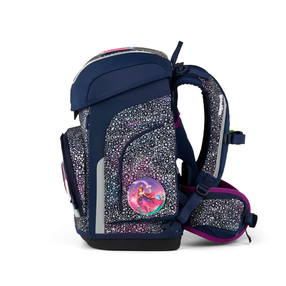 Ergobag Cubo Bärlaxy seitliche Ansicht