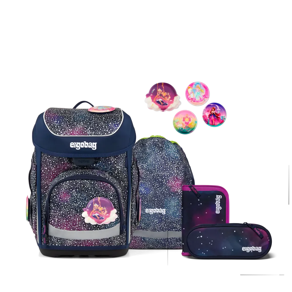 Ergobag Schulranzen Cubo Bärlaxy