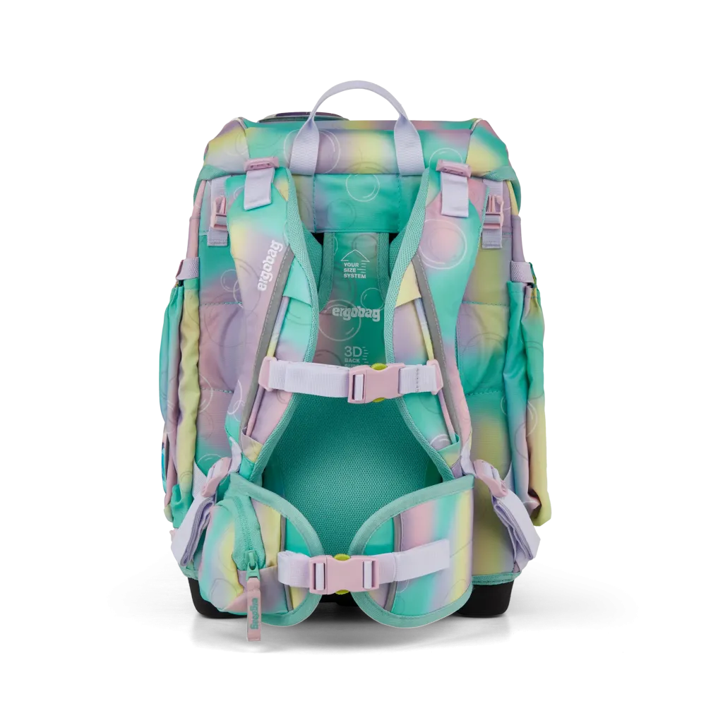 Ergobag Cubo ZauBärwelt Rückseitige Ranzenansicht