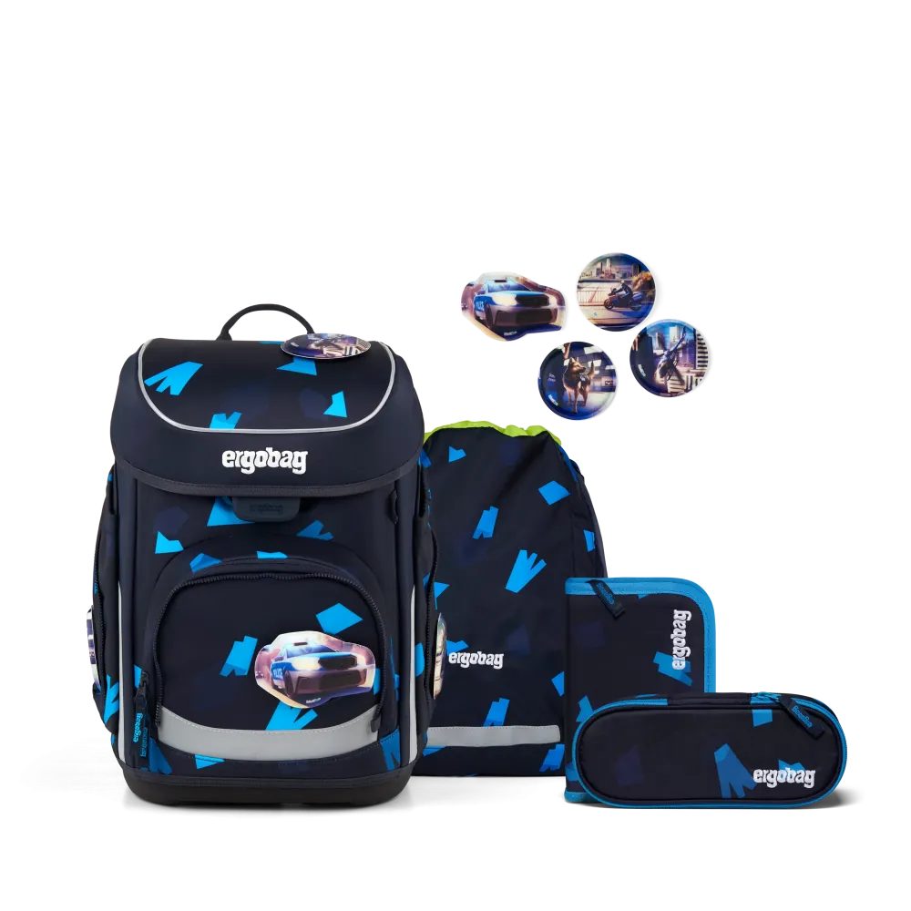 Ergobag Schulranzen Cubo VerfolgBärjagd