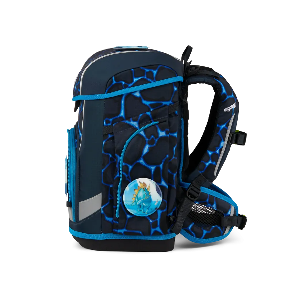 Ergobag Cubo light Bärassic Garden seitliche Ansicht