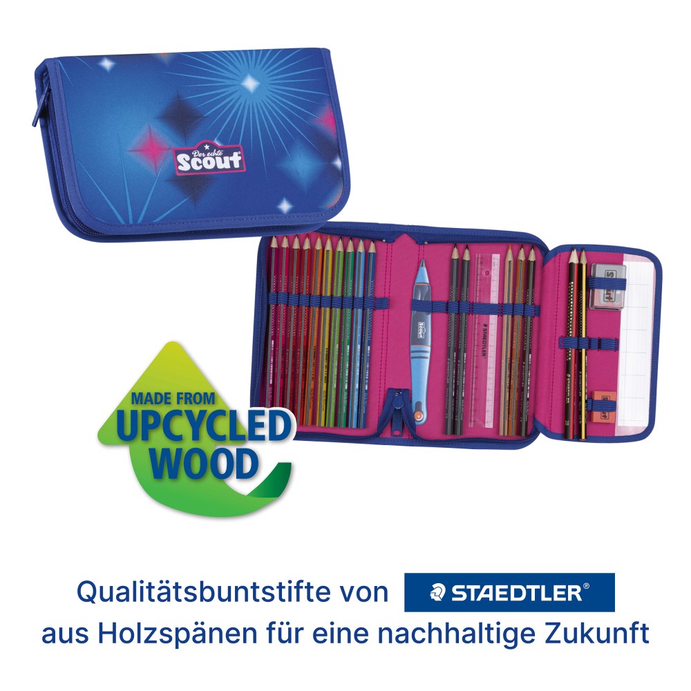 Scout Sparkling Dream Etui Innen-und Außenansicht Scout Sparkling Dream Etui Innen-und Außenansicht