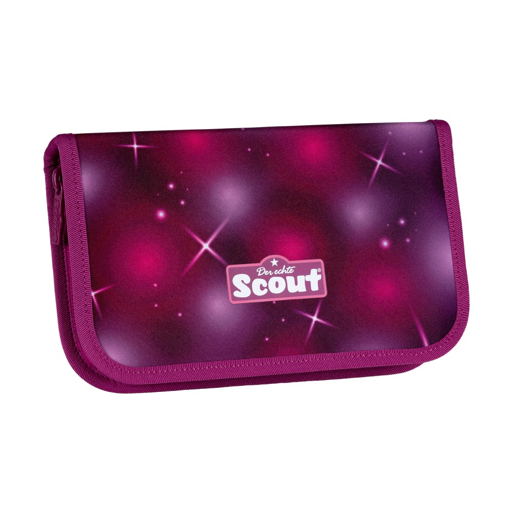 Scout Pink Stardust Etui Innenansicht