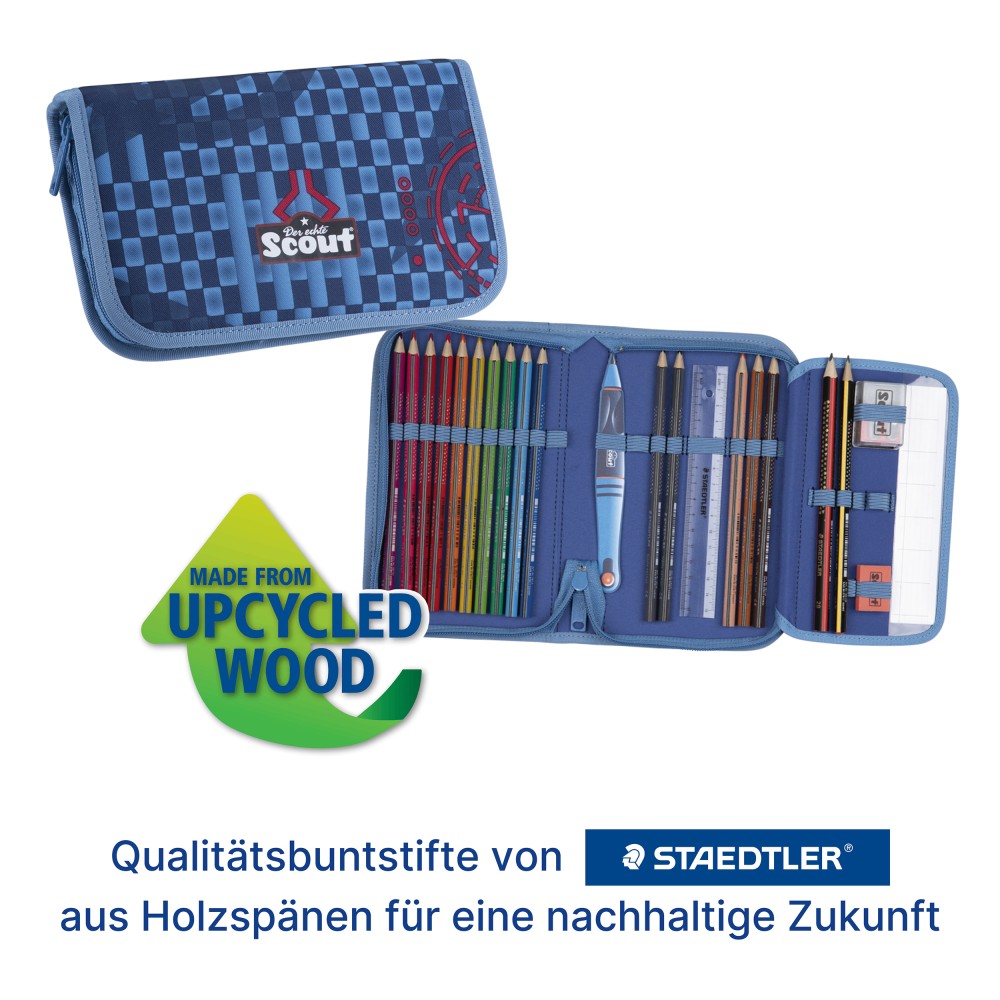 Scout Space Explorer Etui Innen-und Außenansicht Scout Space Explorer Etui Innen-und Außenansicht