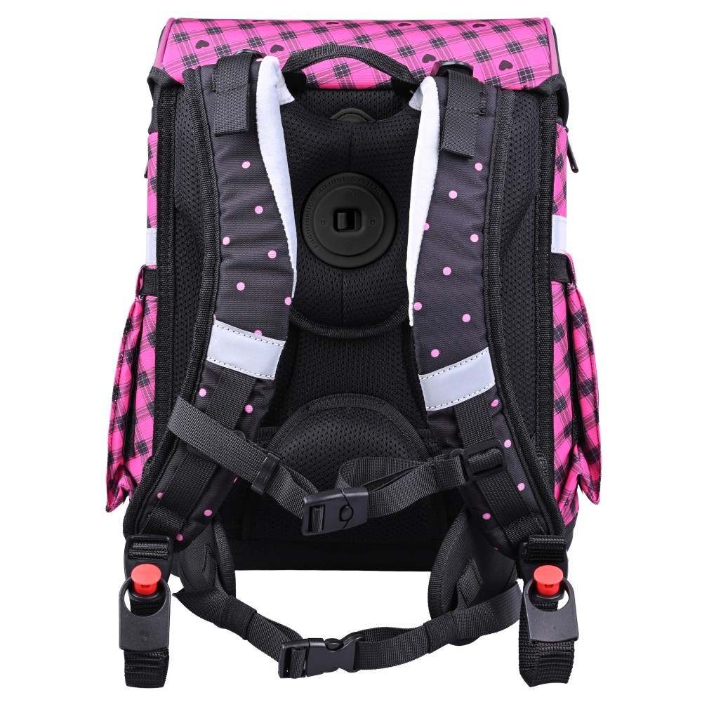 Rückseitige Ranzenansicht