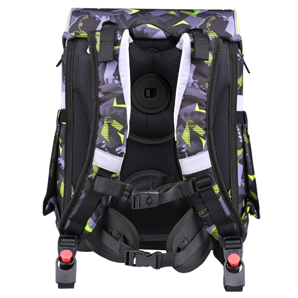 Rückseitige Ranzenansicht