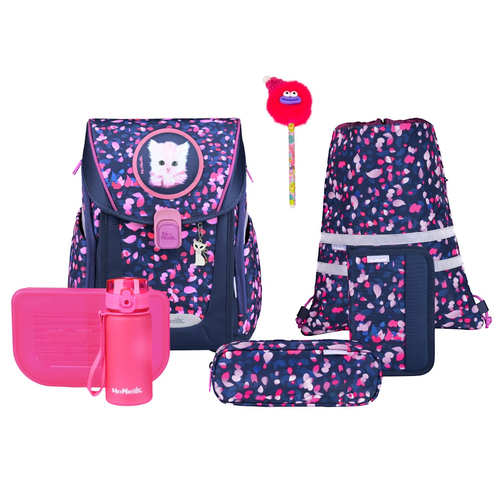 McNeill Schulranzen Primo Dream 9tlg + Gratisartikel