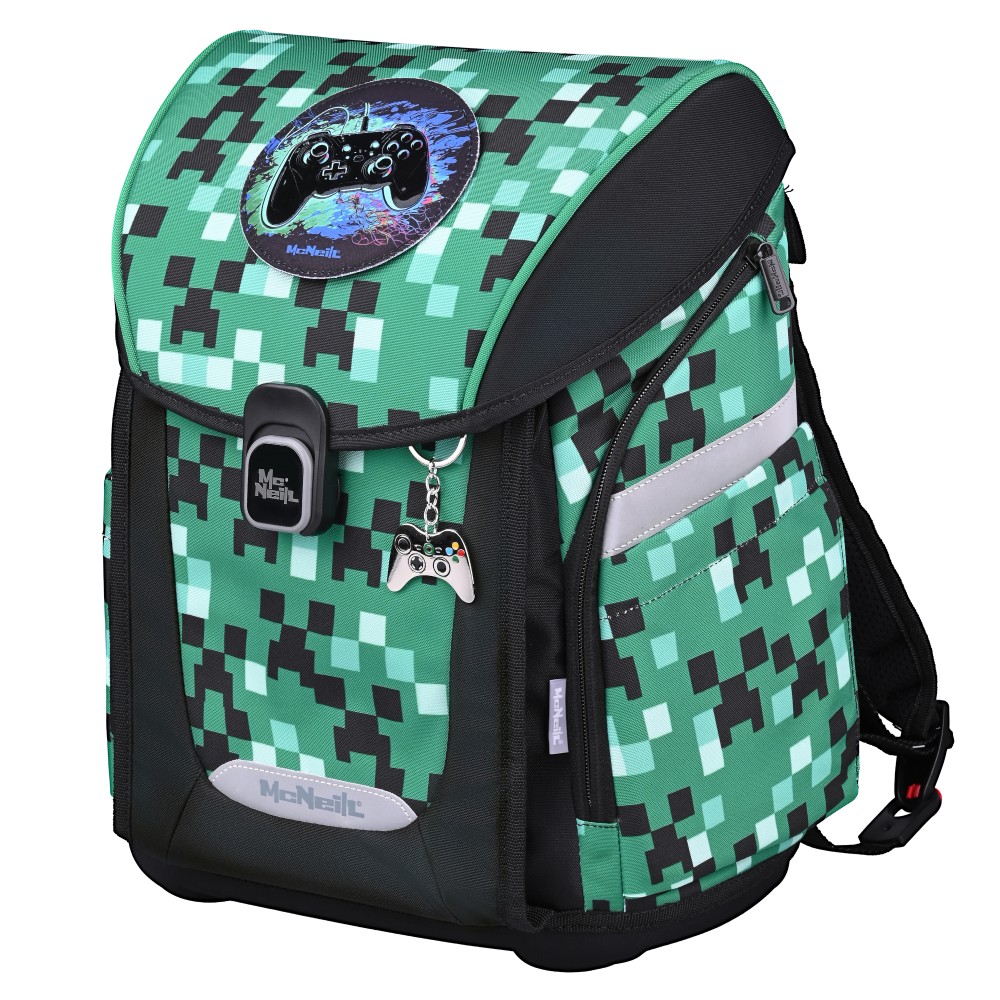 McNeill Schulranzen Primo seitliche Ansicht