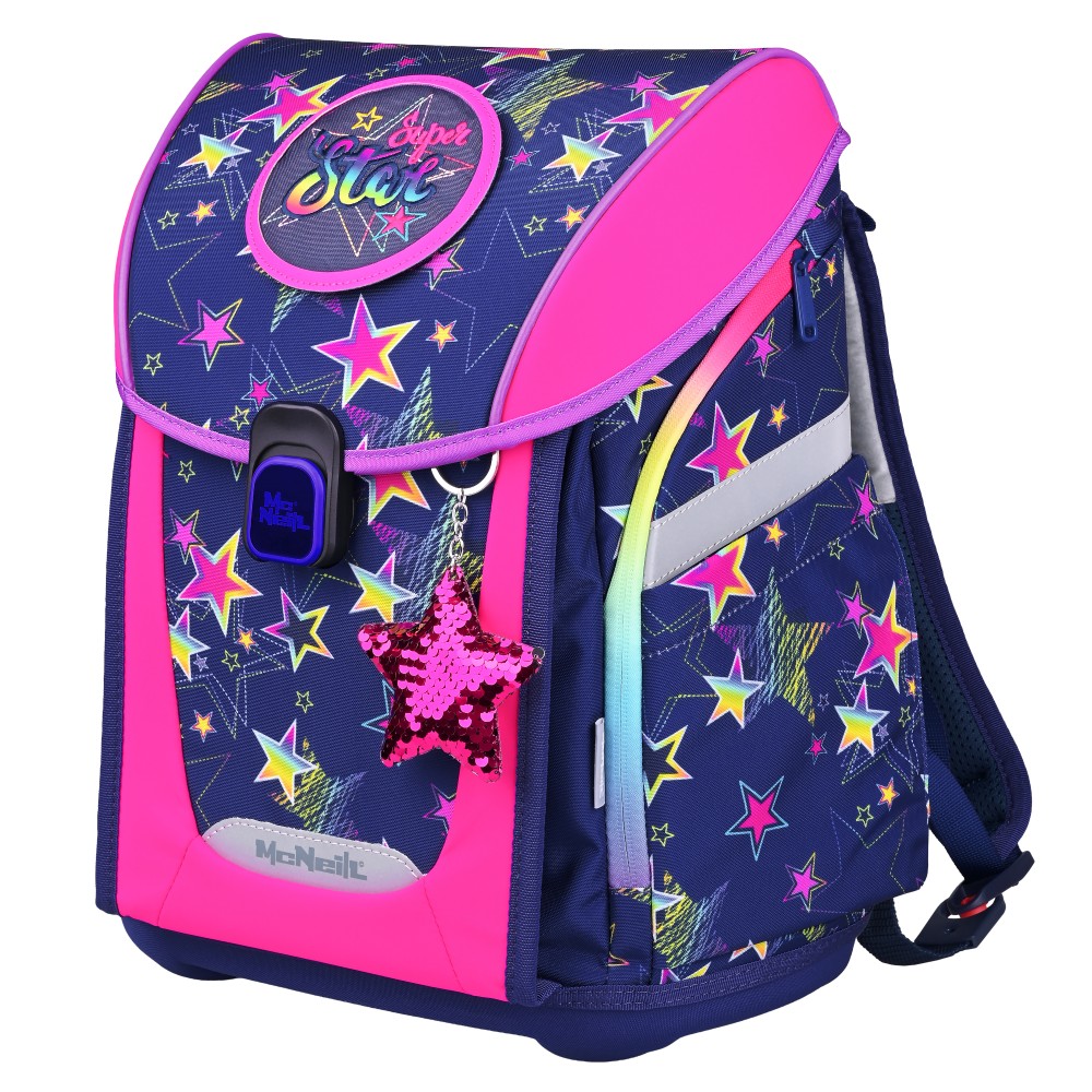 McNeill Schulranzen Primo seitliche Ansicht