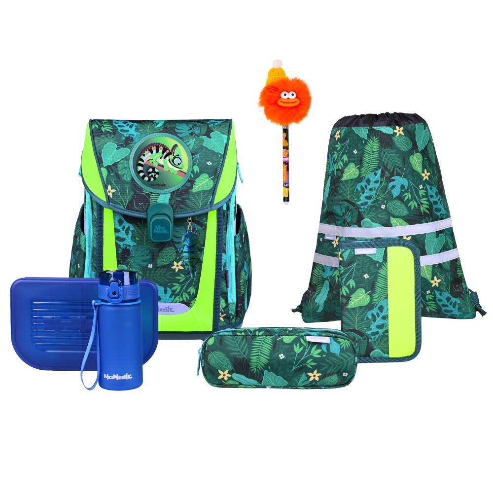 McNeill Schulranzen Primo Tropic + Gratisartikel