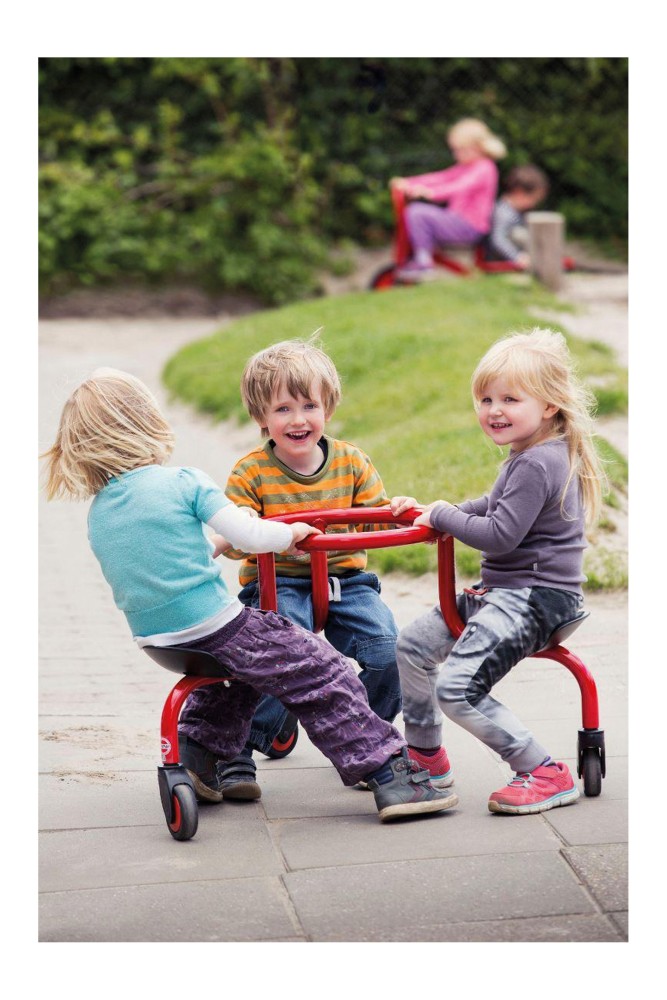 Winther Viking Circle Bike in Aktion