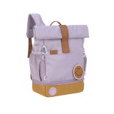 Lässig Kindergartenrucksack Rolltop Little Gang lila