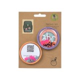 Lässig Patches DIY Lavendel Pfirsich
