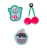 Scout Funny Snaps Set 3er Set Pink Cherry