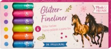 Spiegelburg Glitzer Fineliner Pferdefreunde