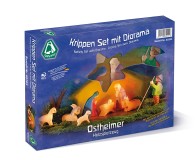 Ostheimer Krippen Set mit Diorama
