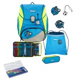 Scout Alpha Super Champion Schulranzen Set 4tlg. + gratis Farbkasten