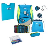 Scout Alpha Super Champion Schulranzen Set 5tlg. + gratis Farbkasten