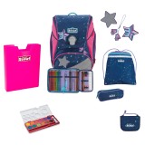 Scout Alpha DIN Pretty Star Schulranzen Set 6tlg. + gratis Farbkasten