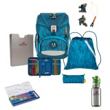 DerDieDas Ergoflex Superlight Schulranzen Set 6tlg. Trendsport + gratis Farbkasten
