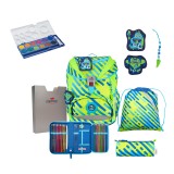 DerDieDas Schulranzen ErgoFlex Neon Monster Set 5tlg. + gratis Farbkasten