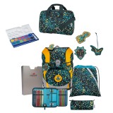 DerDieDas Schulranzen Ergoflex Tiny Set 6tlg. Dino Time + gratis Farbkasten