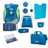 Scout Alpha DIN Deep Sea Schulranzen Set 7tlg. + gratis Farbkasten