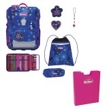 Scout Neo Exklusiv Schulranzen Set LED Sparkling Dream 5tlg.