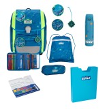 Scout Genius DIN Deep Sea Schulranzen Set 6tlg. + gratis Farbkasten