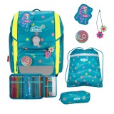 Scout Genius DIN Little Flowers Schulranzen Set 4tlg.