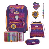 Scout Exklusiv Genius Superflash Fantasy Schulranzen Set 4tlg.